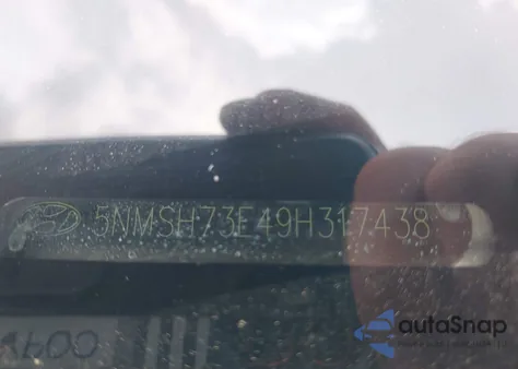 2009 Hyundai Santa Fe Se from USA, damaged, VIN 5NMSH73E49H317438